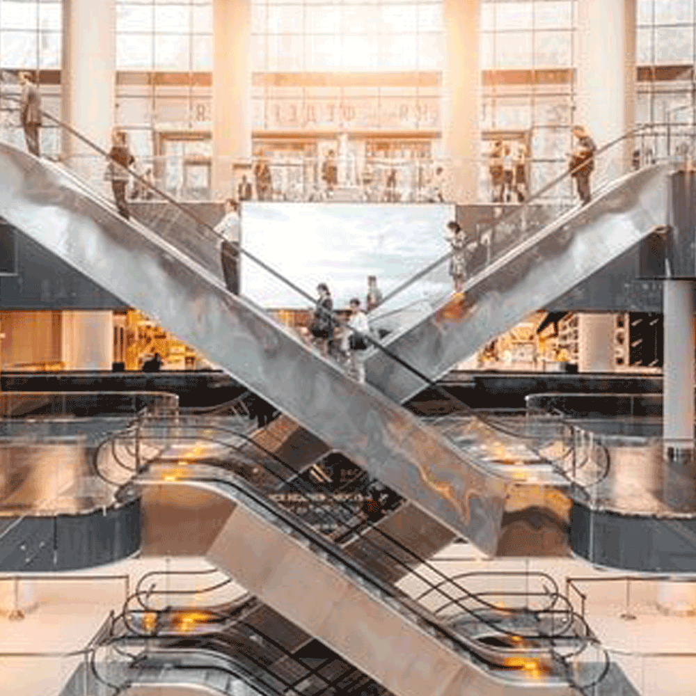 Wayfinding and Directional Signage in a shopping mall