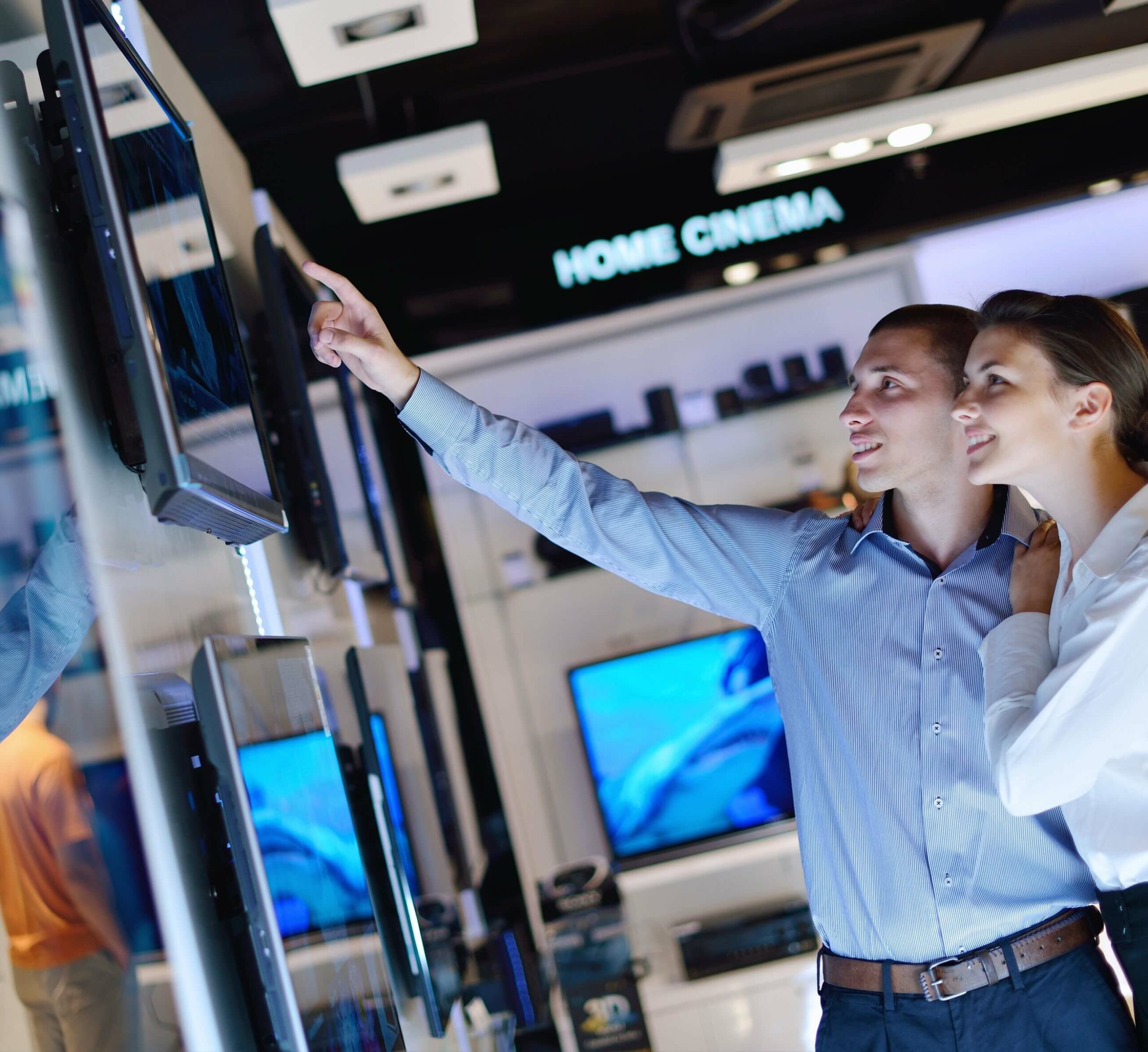 content management system in-store screens