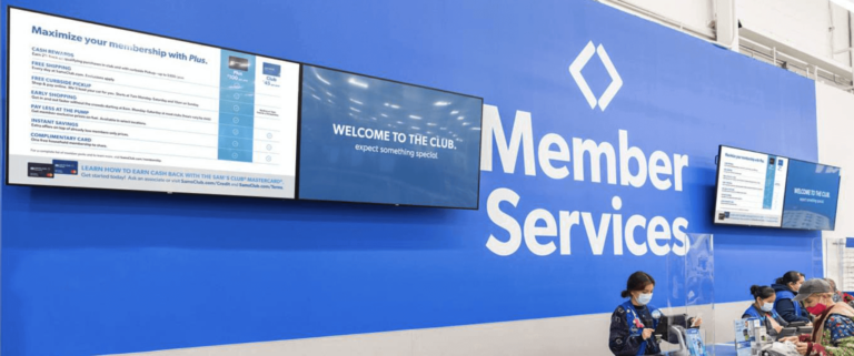 Sam’s Club Fully Monetizes their In-Club Digital Signage Network While Delivering on Brand Promise to Expect Something Special