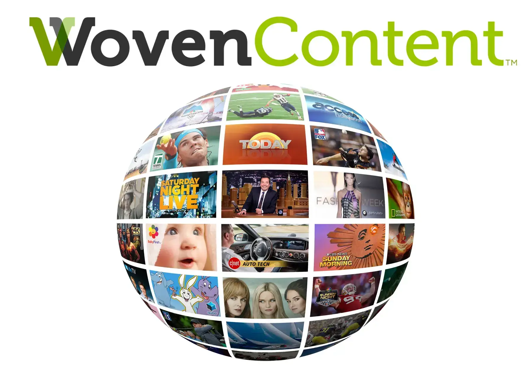 WovenContent library