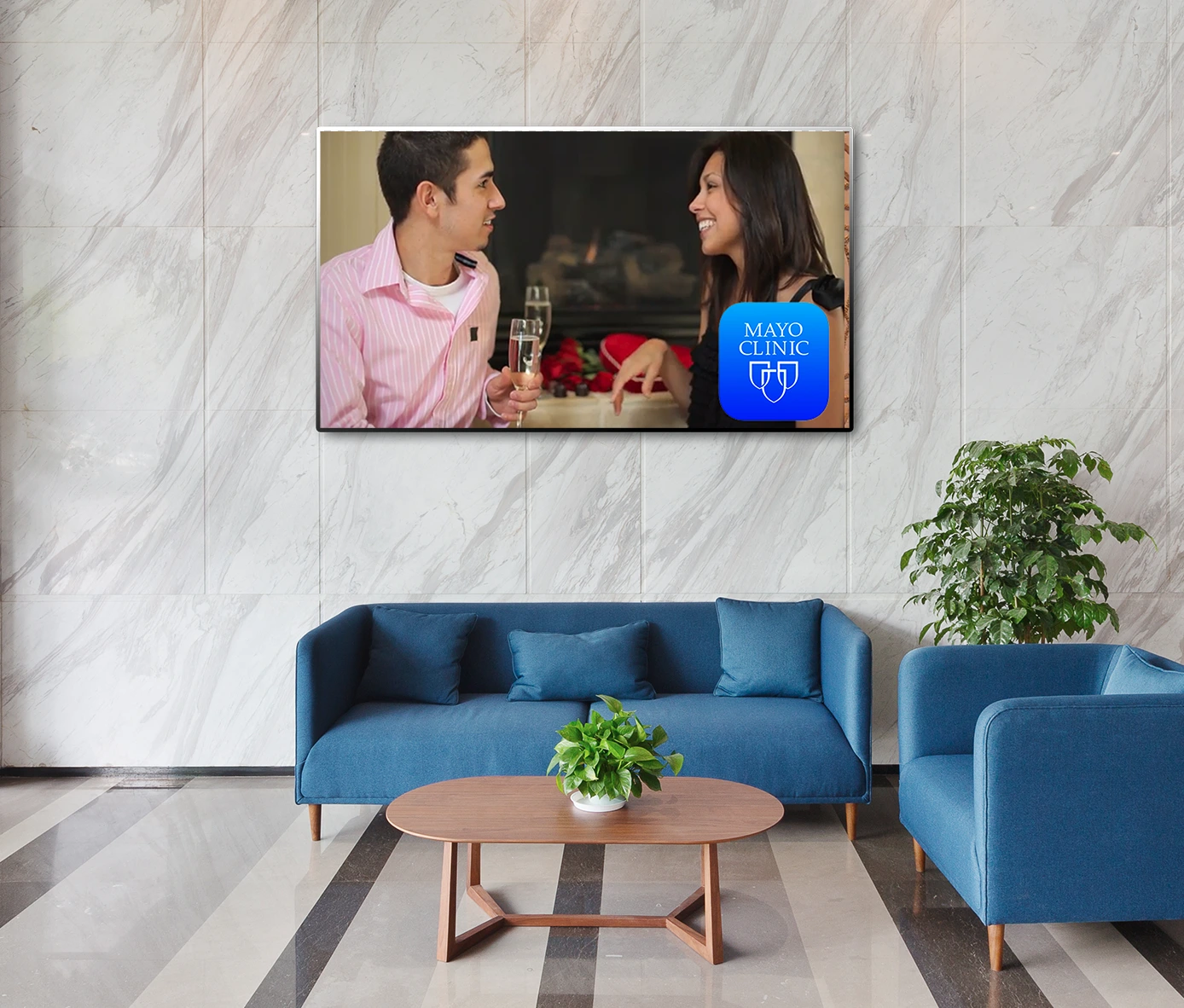 digital signage for healthcare